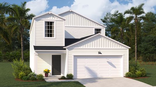 New construction Single-Family house 110 Thistle Blossom Wy, Savannah, GA 31302 plan COLUMBIA - image