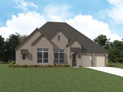 New construction Single-Family house 200 Shady Spring Trl, Georgetown, TX 78628 plan Barletta - image