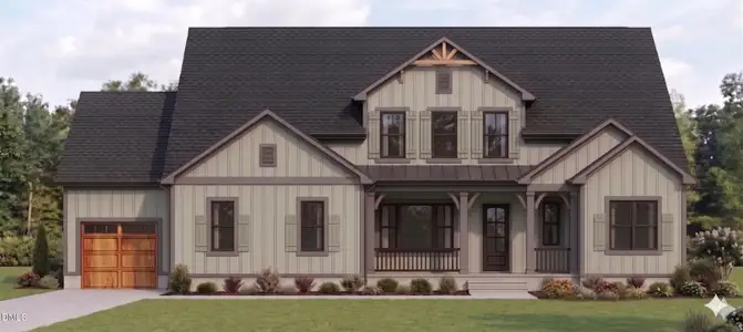 New construction Single-Family house 8508 Pascolo Wy, Zebulon, NC 27597 - image