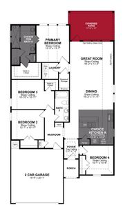 New construction Single-Family house 409 Safari Rdg, Cibolo, TX 78108 plan Comal - image