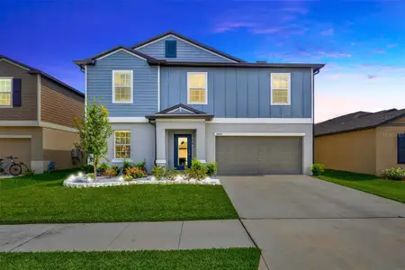 New construction Single-Family house 34881 Rainville Lp, Zephyrhills, FL 33541 - image