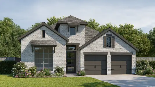 New construction Single-Family house 2957 Hops Cone, Seguin, TX 78155 plan 2606V - image