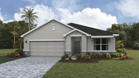 New construction Single-Family house 2013 Vandalia Pl, Parrish, FL 34219 plan Aria - image