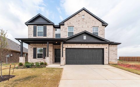 New construction Single-Family house 3708 Cedar Elm Trl, Argyle, TX 76226 Trinity- photo 0