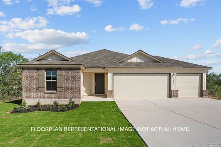 New construction Single-Family house 1112 Limestone Rdg, Seguin, TX 78155 plan Ellsworth - image