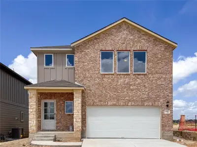 New construction Single-Family house 150 Bayou Mint Blvd, Buda, TX 78610 plan Merlin - image