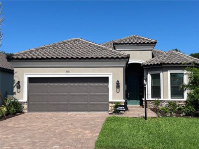 New construction Single-Family house 3651 Santa Catarina Boulevard, Bradenton, FL 34211 - photo 0