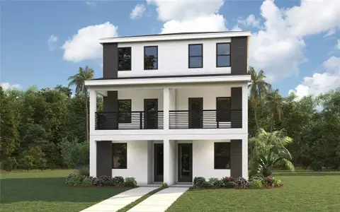 New construction Single-Family house 2711 W N B St, Unit 2, Tampa, FL 33609 plan Sand Crane - image