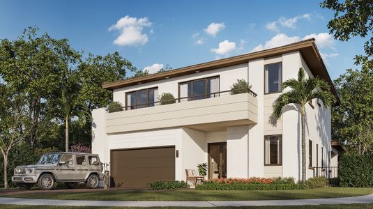 New construction Single-Family house 19676 Ne 14 Ave, Miami, FL 33179 plan Sommerset - image