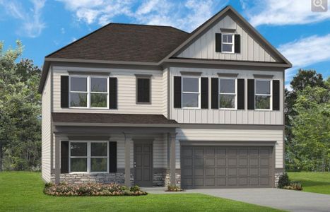 New construction Single-Family house 97 Jackson Farm Rd, Cartersville, GA 30120 The James- photo 0
