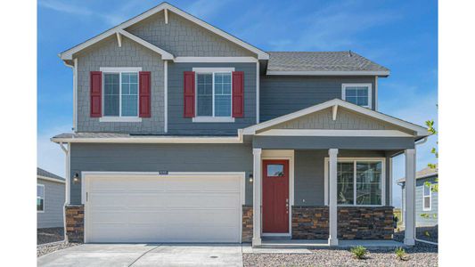 New construction Single-Family house 663 N. Amory Street, Watkins, CO 80137 BELLAMY- photo 0