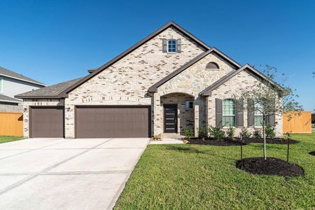 New construction Single-Family house 1702 Homewood Point Ln, Rosharon, TX 77583 plan Frost - image