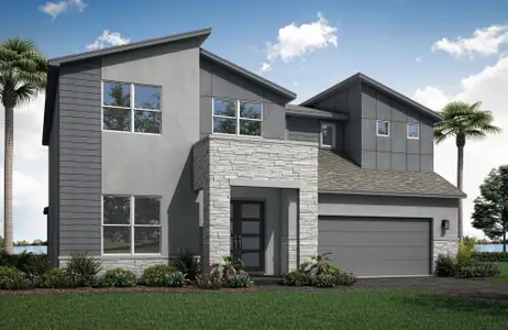 New construction Single-Family house 13318 Sw Bally Dr, Port St. Lucie, FL 34987 plan Graham - image