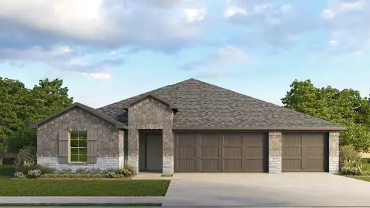 New construction Single-Family house 273 Rivers Edge Dr, Georgetown, TX 78628 plan The Grayson - image