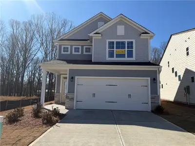 New construction Single-Family house 121 Trace Blf, Dawsonville, GA 30534 plan Burke - image