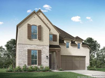 New construction Single-Family house 1106 Quemada Rnch, San Antonio, TX 78245 Cambridge Plan- photo 0