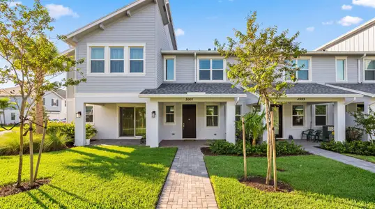 New construction Townhouse house 5001 N Longwood Lake Sq, Westlake, FL 33470 - image