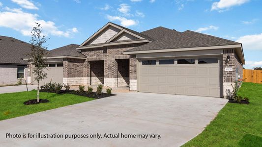 New construction Single-Family house 15105-B Afleet Alex St, Manor, TX 78653 plan The Willow - image