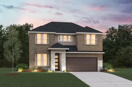 New construction Single-Family house 21218 Pony Valley Ln, Tomball, TX 77377 plan Meridian - image