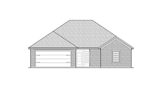 New construction Single-Family house 100 Annabel Dr, Paradise, TX 76073 plan The Campbell - image 3