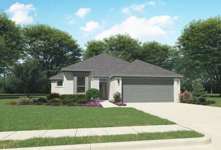 New construction Single-Family house 265 Hope Orchards Drive, Lavon, TX 75166 Emmy II | CP- photo 0