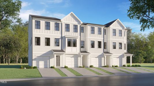 New construction Townhouse house 3600 Elm Grove Ln, Raleigh, NC 27604 - image