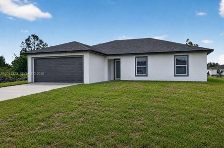 New construction Single-Family house 1871 Tobin St, Lehigh Acres, FL 33972 - image