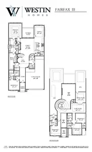 New construction Single-Family house 1001 Blanket Flower Dr, Georgetown, TX 78628 plan The Fairfax III - image