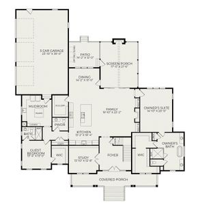 New construction Single-Family house 124 Saint Mellions Dr, Pinehurst, NC 28374 plan Oakmont American Farmhouse - image