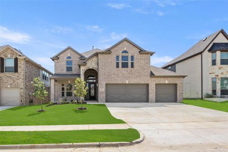 New construction Single-Family house 1411 Migration Way, Mansfield, TX 76063 Harvard EW 2F w/Media- photo 3 3