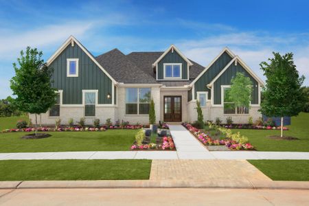 New construction Single-Family house Denton, TX 76226 plan Overlook - image