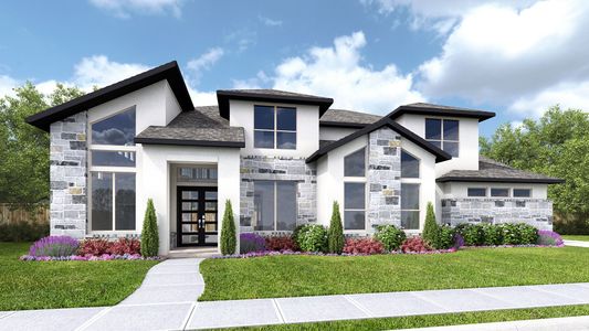 New construction Single-Family house 1019 Sirockham Blvd, Bulverde, TX 78163 plan 4327A - image