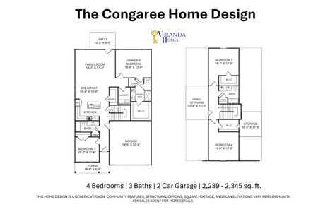 New construction Single-Family house 5013 Tullamore Dr, Aiken, SC 29801 plan Congaree - image 3