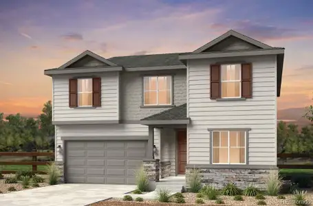 New construction Single-Family house 3591 Recess Ln, Castle Rock, CO 80108 plan Windsor - image
