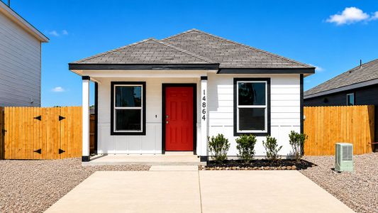 New construction Single-Family house 14864 Gold Lace Cactus, San Antonio, TX 78221 plan The Blake - image