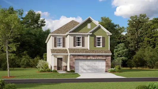 New construction Single-Family house 5645 Hydrangea St, Winston-Salem, NC 27104 plan Westbury - image