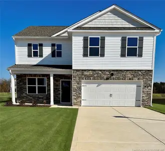 New construction Single-Family house 287 Hartfield Ave, Raeford, NC 28376 plan GALEN - image