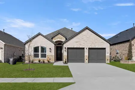 New construction Single-Family house 1704 Silla Dr, Little Elm, TX 75068 plan Mockingbird F - image