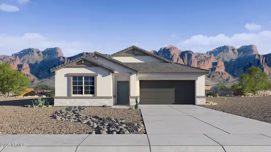 New construction Single-Family house 25524 N 183Rd Ln, Wittmann, AZ 85361 plan Blackstone - image