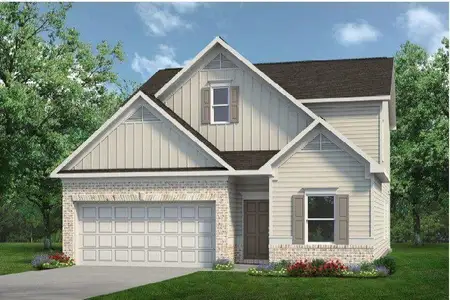 New construction Single-Family house 334 Bud St, Hoschton, GA 30548 - image