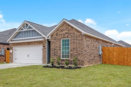 New construction Single-Family house 445 Sunny Highlands Dr, Katy, TX 77493 Montgomery- photo 0