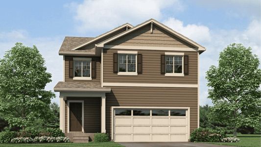 New construction Single-Family house 6613 Nystrom Ter, Colorado Springs, CO 80925 plan Edmon - image