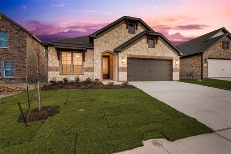 New construction Single-Family house 2033 Velora Dr, Haslet, TX 76052 San Gabriel II- photo 2 2