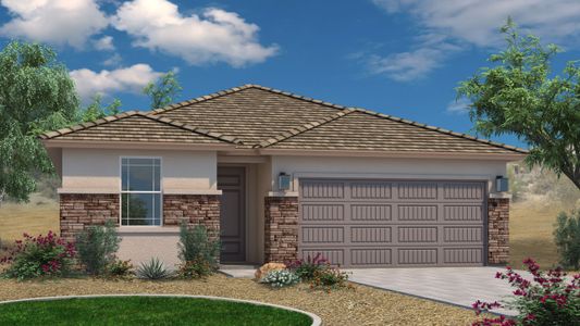 New construction Single-Family house 25320 N 133rd Ave, Peoria, AZ 85383 Plan  3513C- photo 0