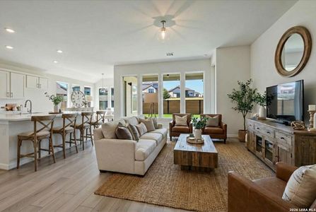 New construction Single-Family house 1863 Front Porch, New Braunfels, TX 78132 plan Elgin - image 8