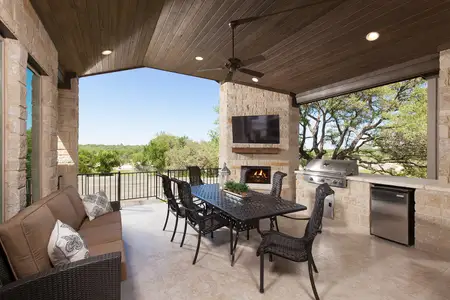 New construction Single-Family house 115 Mcmillian Dr, Liberty Hill, TX 78642 plan Weston - image