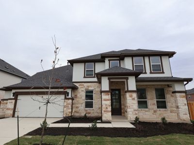 New construction Single-Family house 2028 Billings Wy, Leander, TX 78641 plan Dickinson - Classic Series - image
