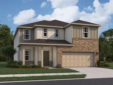 New construction Single-Family house 10644 Harlequin, Adkins, TX 78101 null- photo 0