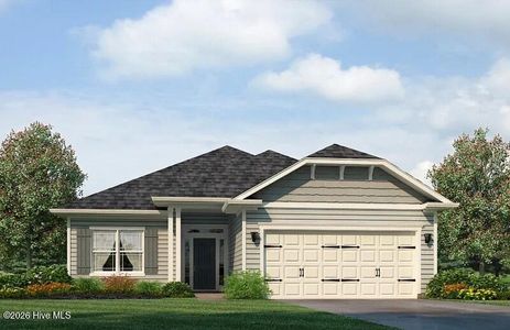 New construction Single-Family house 101 Raper Dr, Rocky Mount, NC 27804 plan 1830 - image