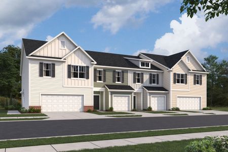 New construction Townhouse house 4831 Salamander Ct, Raleigh, NC 27610 plan Boylan - image